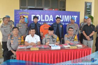 Polres Labusel Ungkap Kasus Pembunuhan Sadis, Korban Dikubur di Kebun Sawit